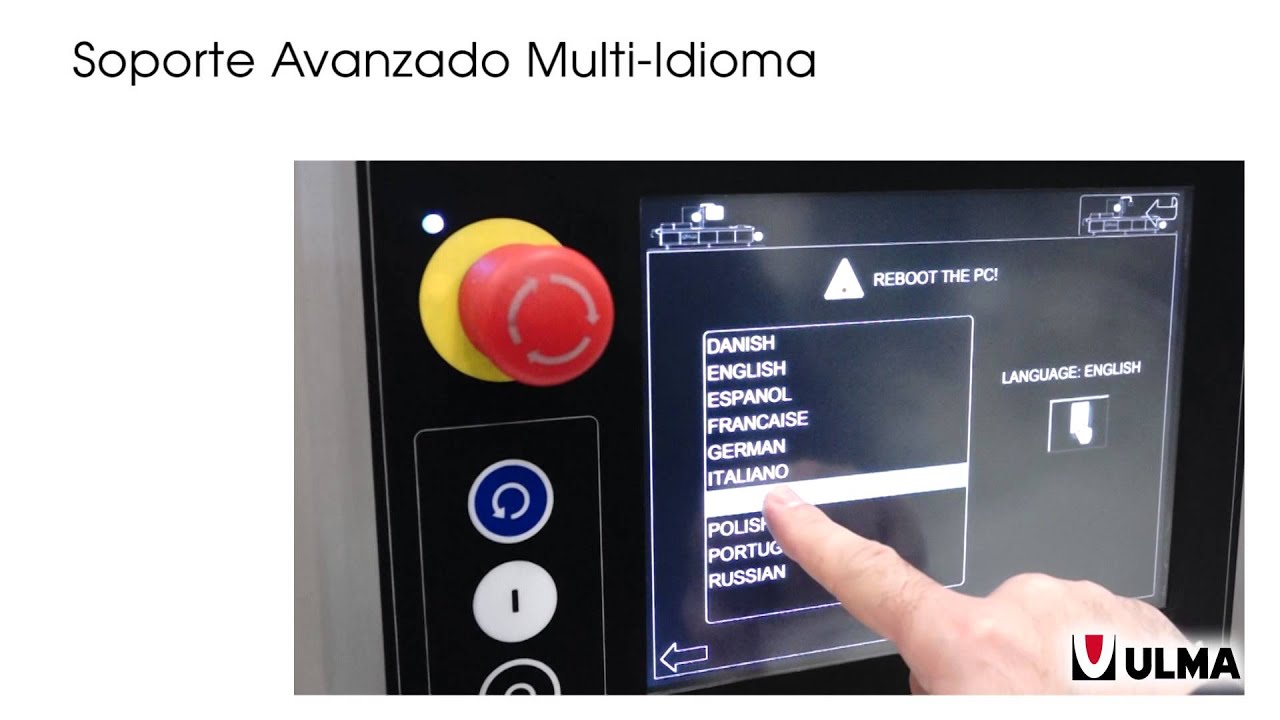 ULMA Packaging Control basado en PC