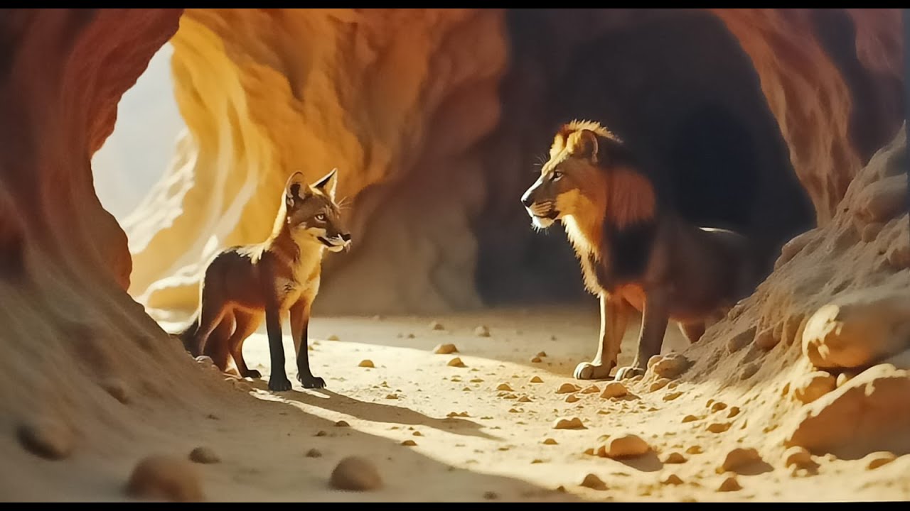 🦁 Le Lion et le Renard 🦊