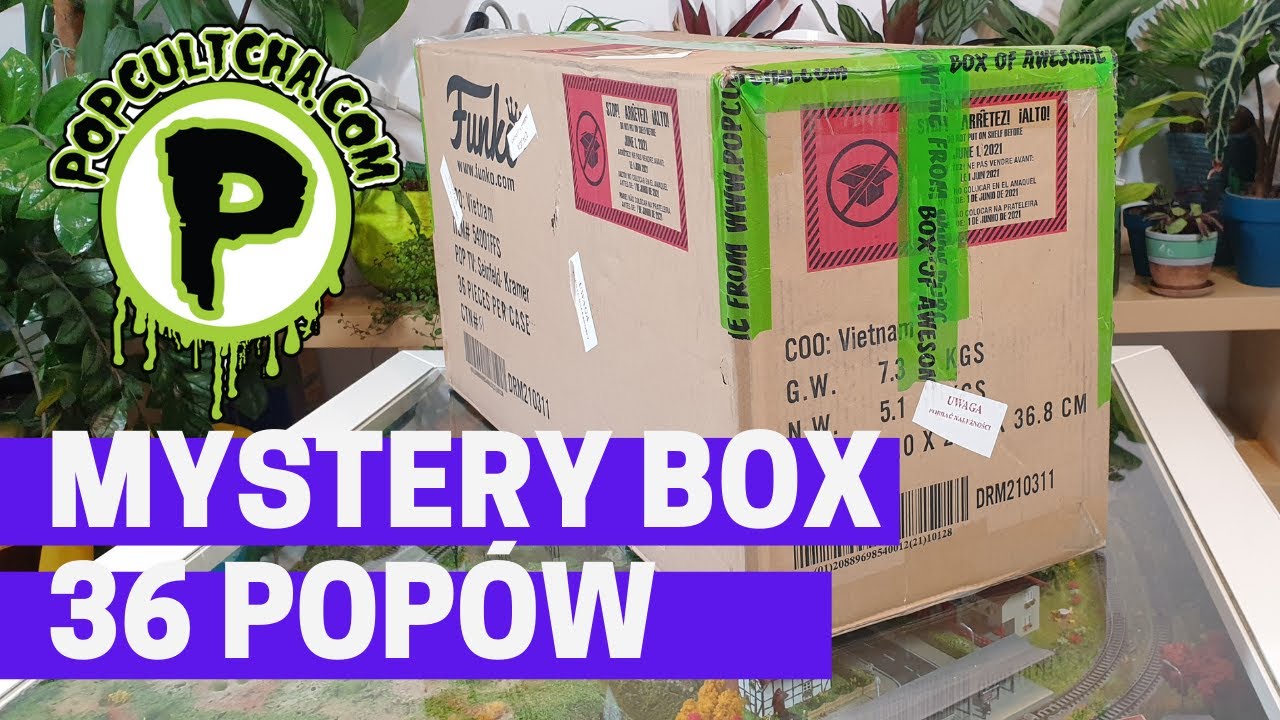 Otwieramy Mystery Box z Popcultcha, 36 x Funko Pop