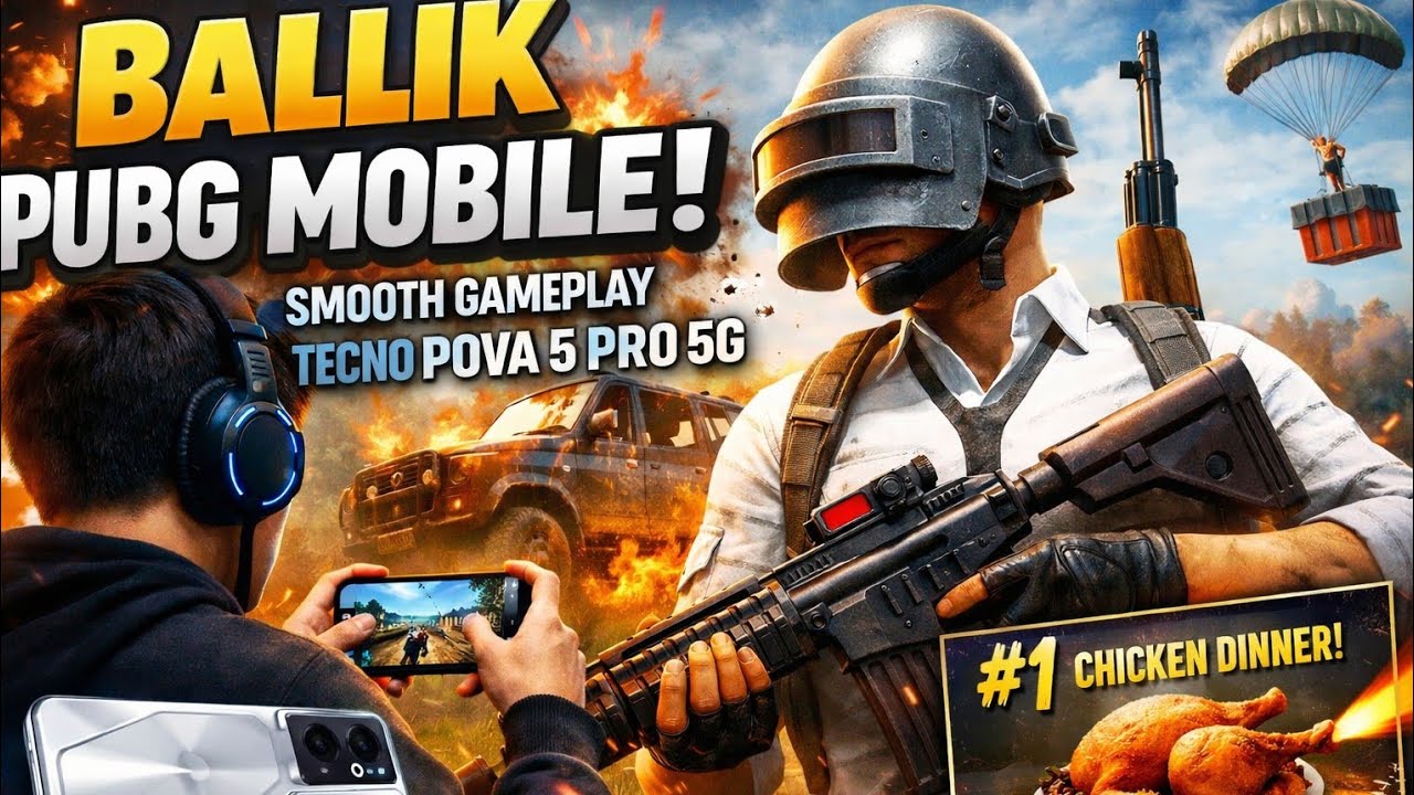 Tecno Pova 5 Pro 5g| PUBG Mobile full gameplay🔥