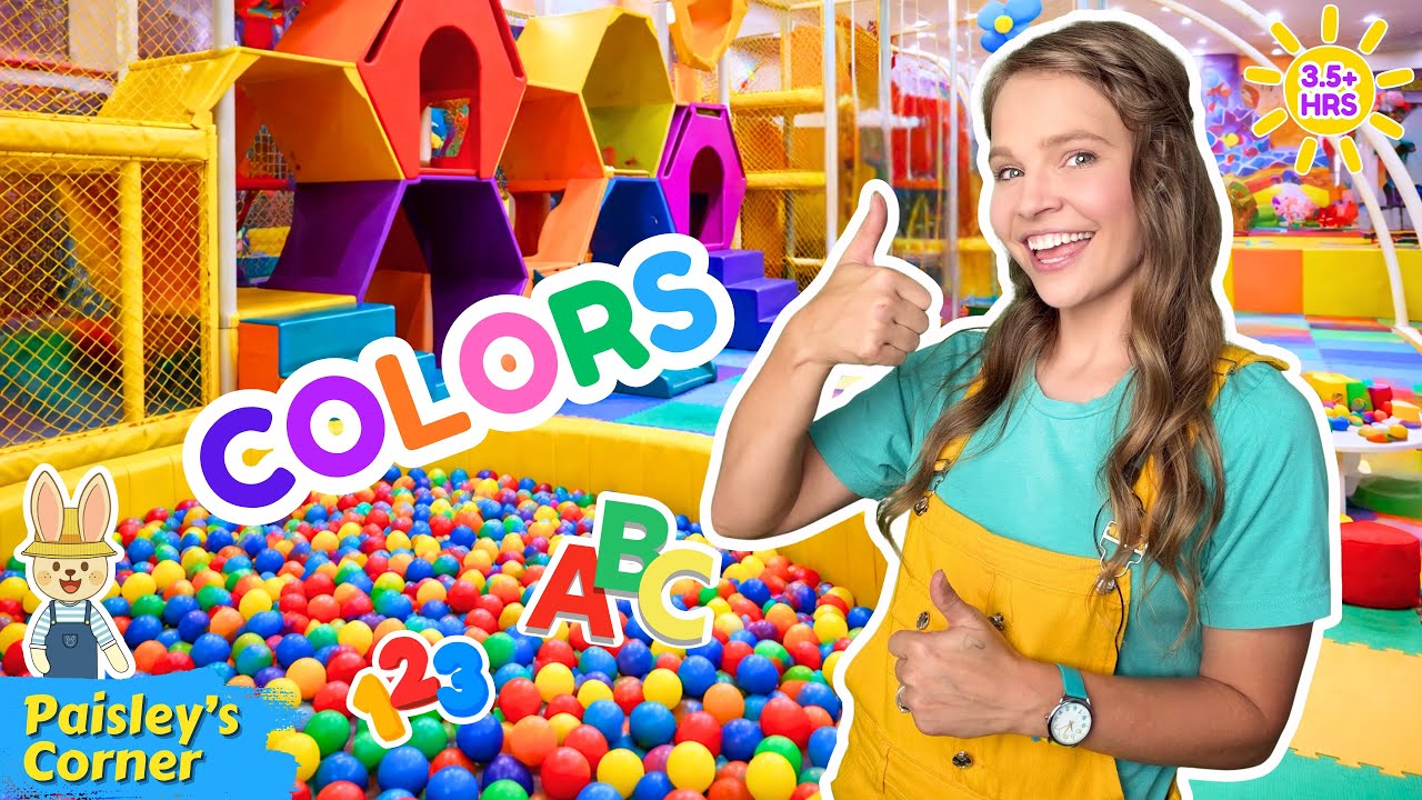 Toddler Learning Indoor Playgrounds | Learn Colors & Pretend Play with Silly Miss Lily | KidsVideos