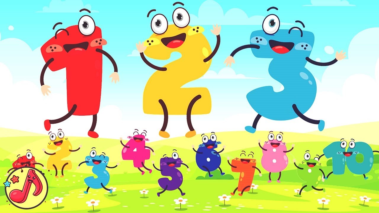 Zahlen lernen & Kinderlieder-Mix ♫ Farben, ABC, Tiere & mehr zum Mitsingen und Mittanzen