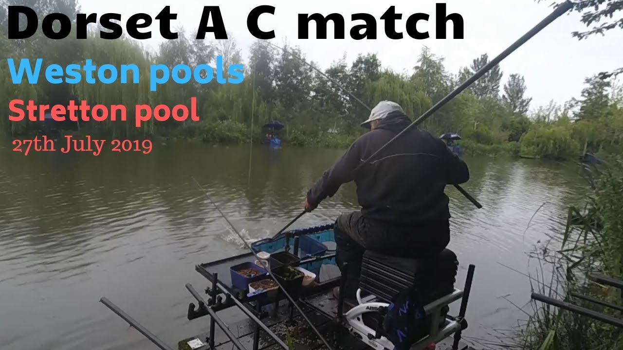 Dorset pools A C fishing match at Weston pools on Stretton pool