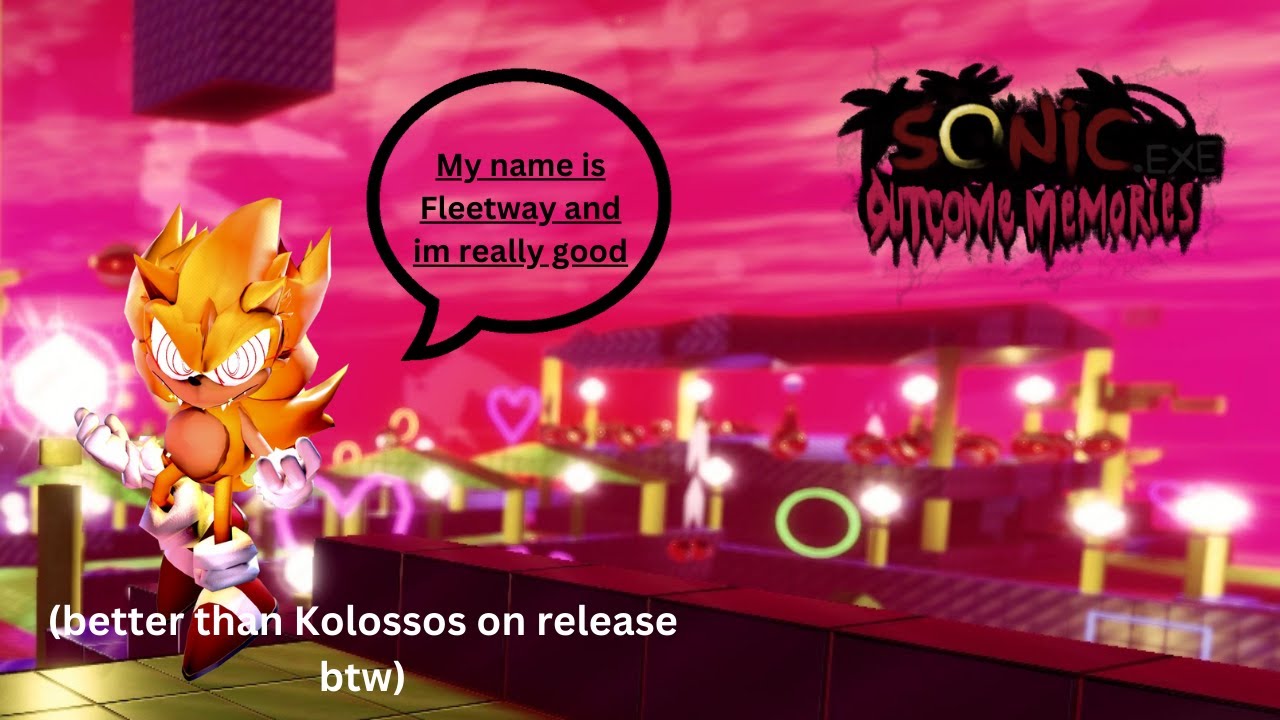 Destroying Lobbies as Fleetway Super Sonic (Outcome Memories)