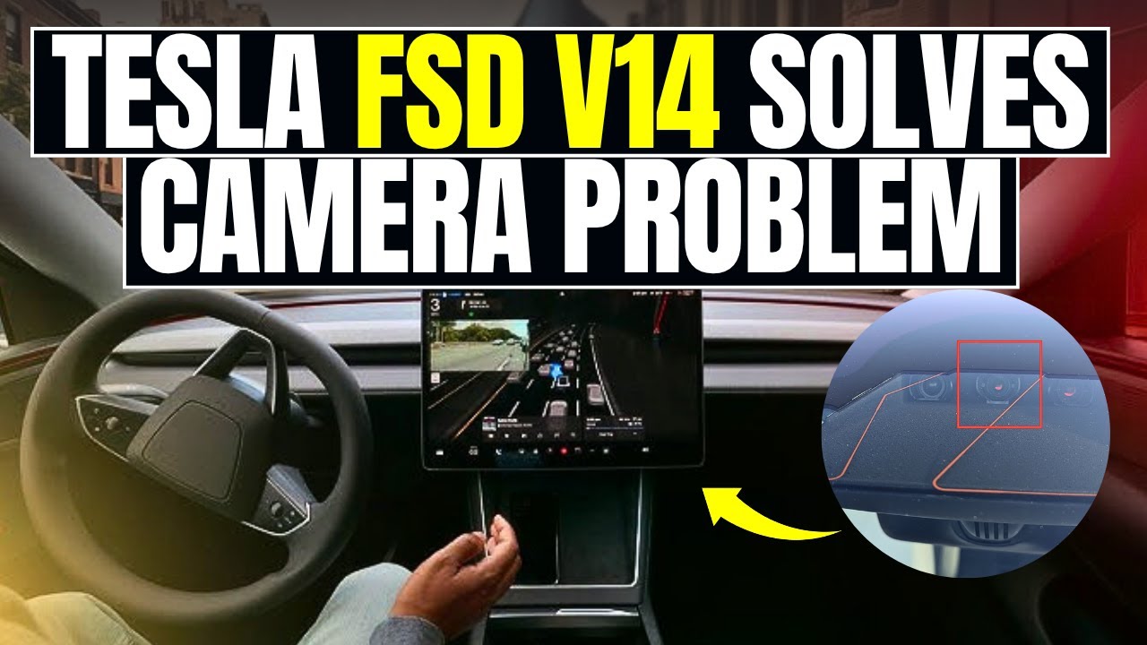 Tesla FSD V14 РЕШАЕТ ПРОБЛЕМУ С КАМЕРОЙ! (Технология Robotaxi наконец-то здесь)