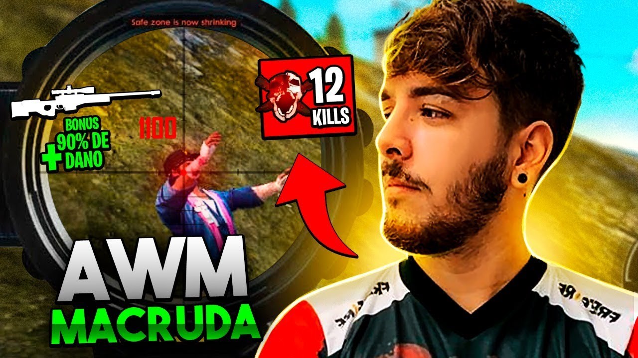 AWM DA TAILANDIA COM ATRIBUTO? FT LEVELUP, HUDSON FREE FIRE