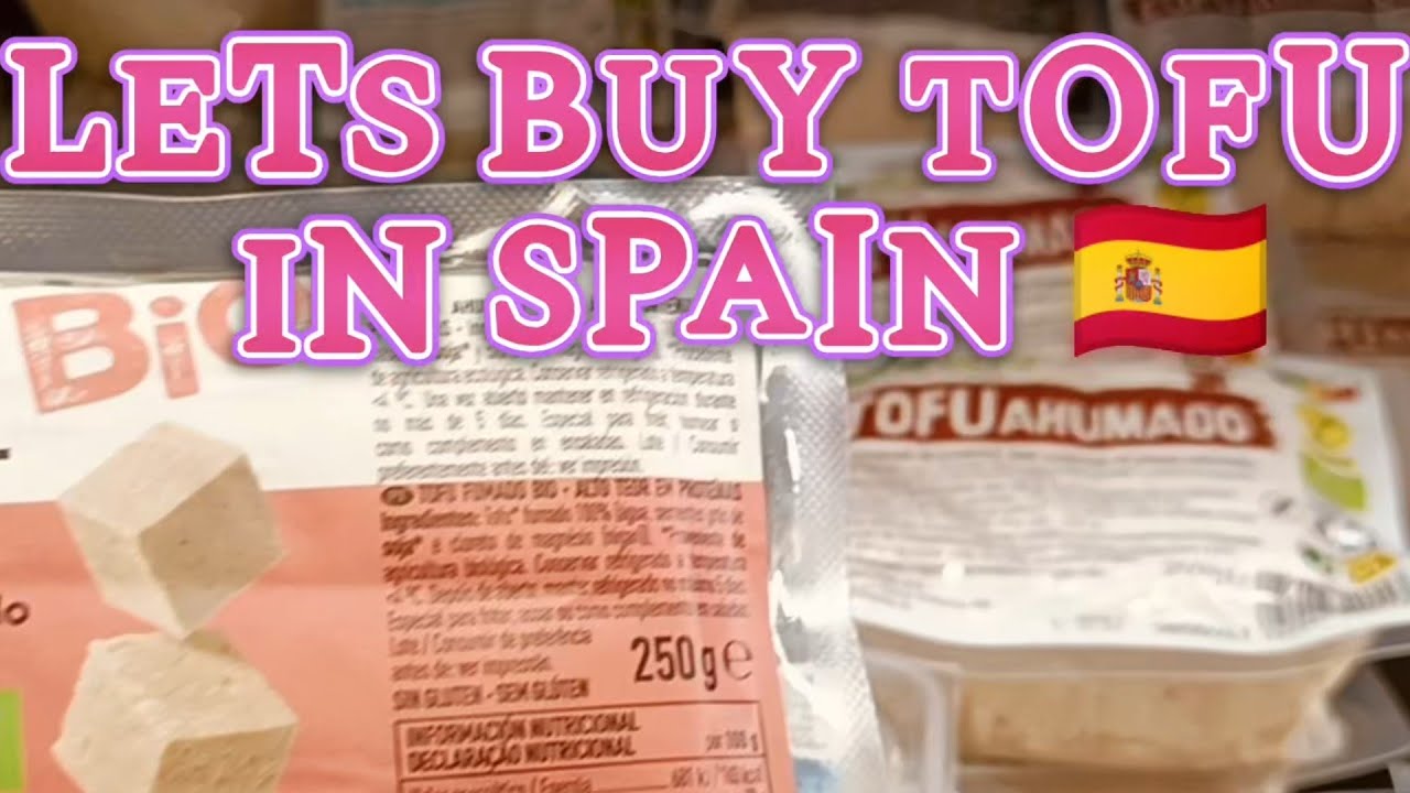 COMPREMOS TOFU EN HIPERCOR DE EL CORTE INGLES EN SEVILLA, ESPAÑA 🇪🇸