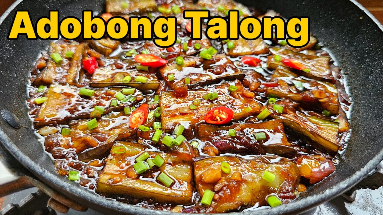 Рецепт Адобонг Талонг | Легкие и вкусные филиппинские баклажаны Адобо
