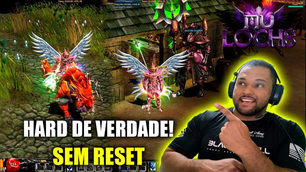 Mu Lochs : Hard de verdade!  1XP E SEM RESET OU VENDA DE ITENS