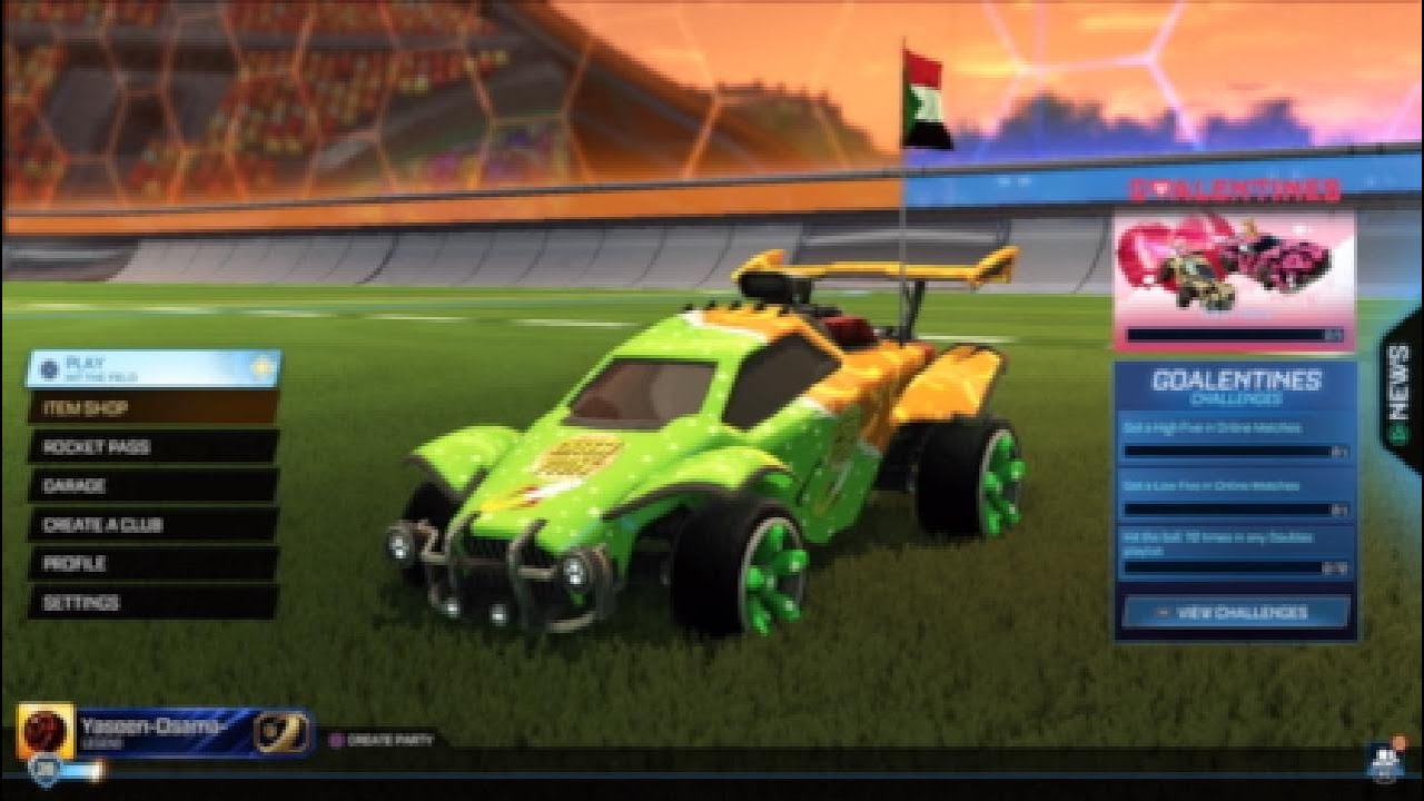 rocket League_ياسين يلعب