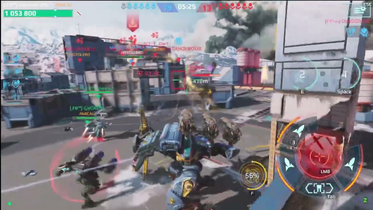 Grosse game contre un trio de SU