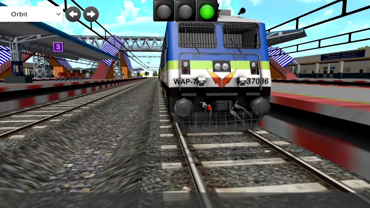 Tiruchirapalli Junction - Madurai Junction | Indian Railway | Tejas Express Running Fast On Track 