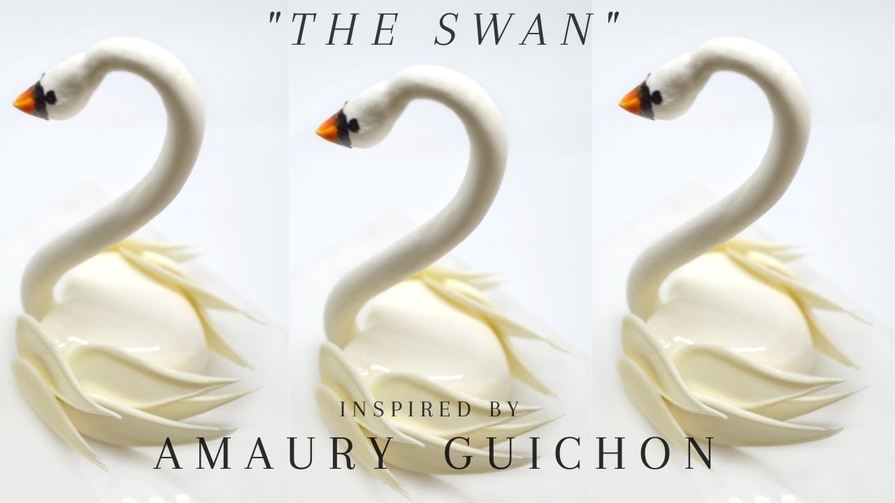 ЛЕБЕДЬ 🦢 по мотивам AMAURY GUICHON (Клубничный торт) | Denise Castagno |