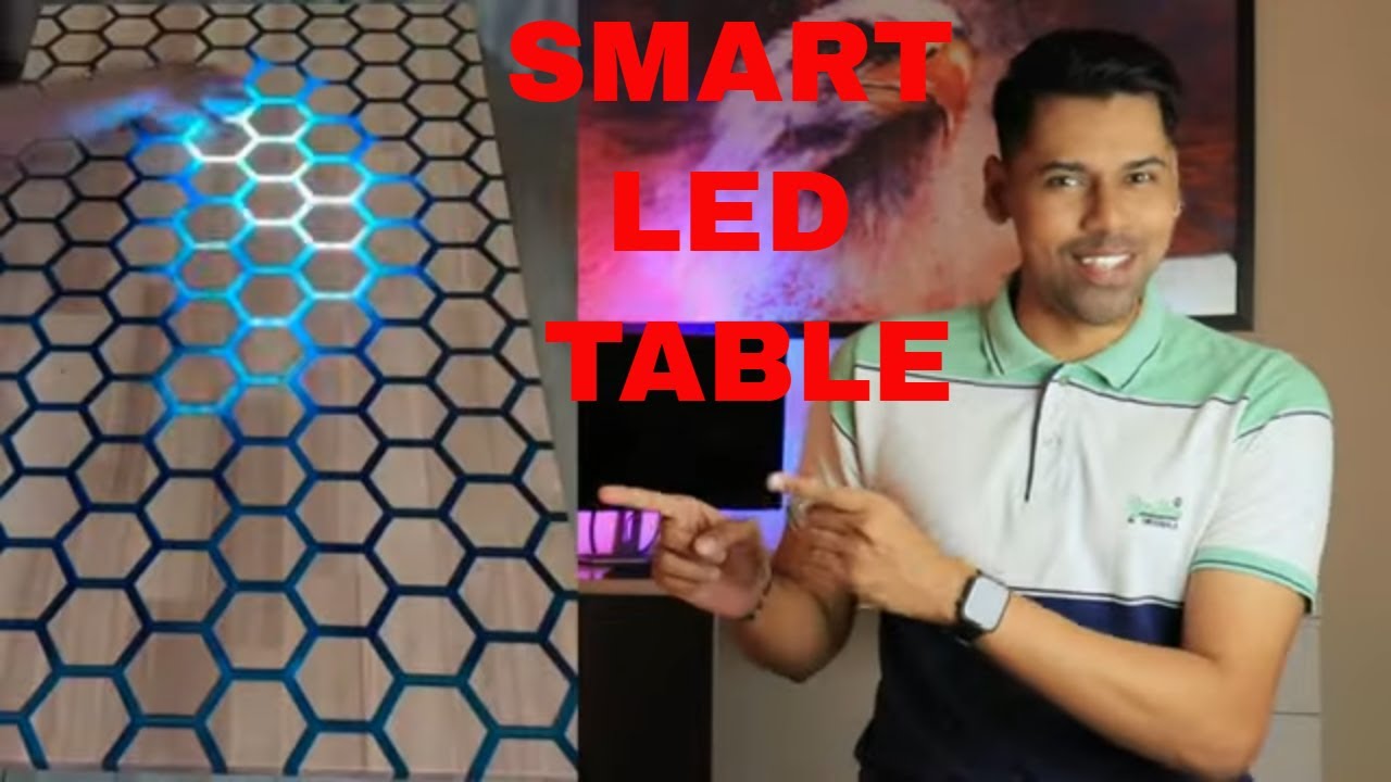 DIY Smart LED River Table | Build an Interactive LED Table - Electronics Project