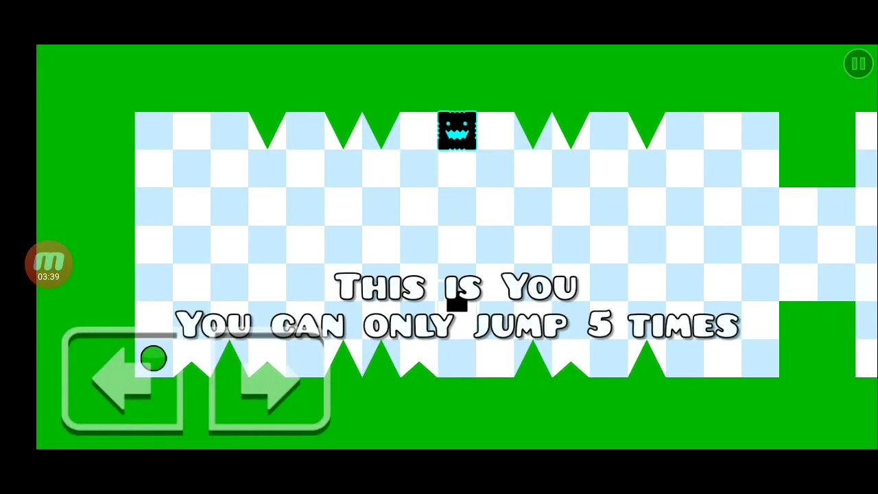5 Jump Cube 1-3 (By me) in geometry dash