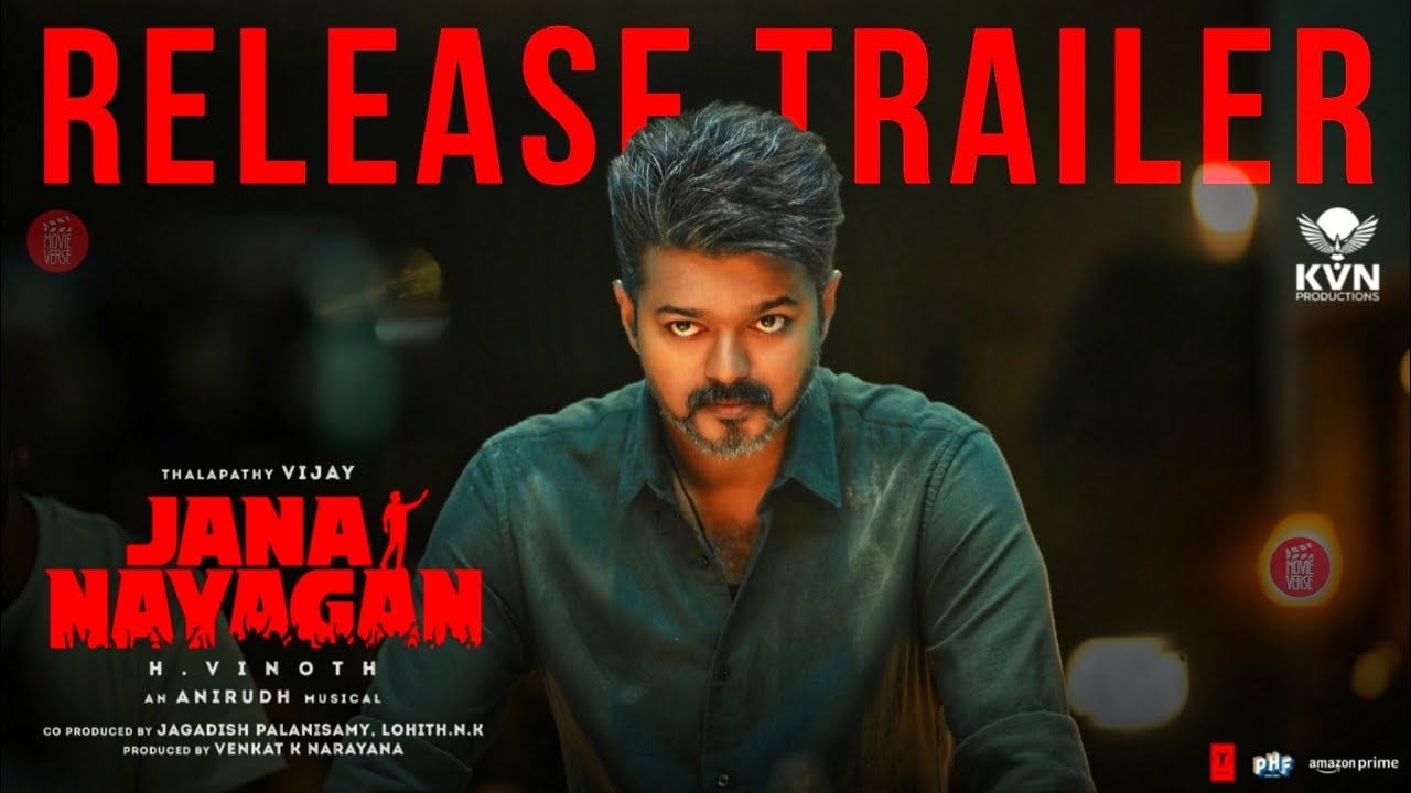 JANANAYAGAN Release Trailer அதிரடியாக களம் இறங்கும் ஜனநாயகன் 