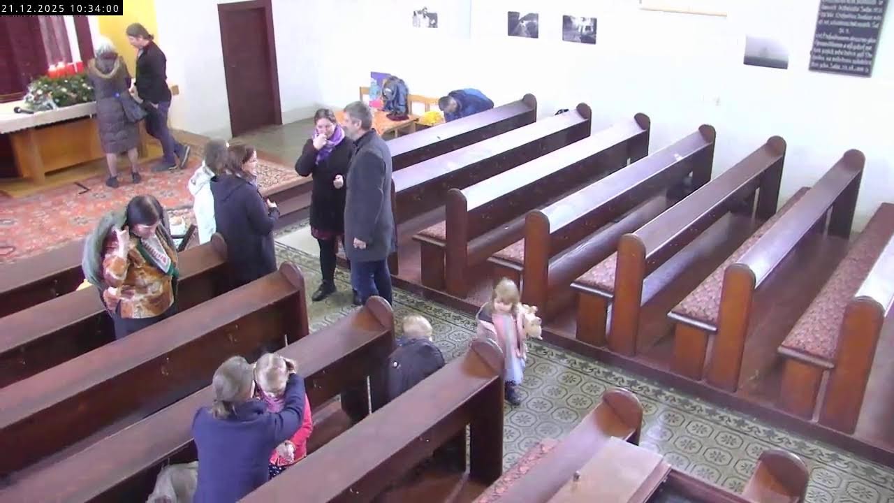 Horní Sbor Vsetín ČCE – bohoslužby 21.12.2025
