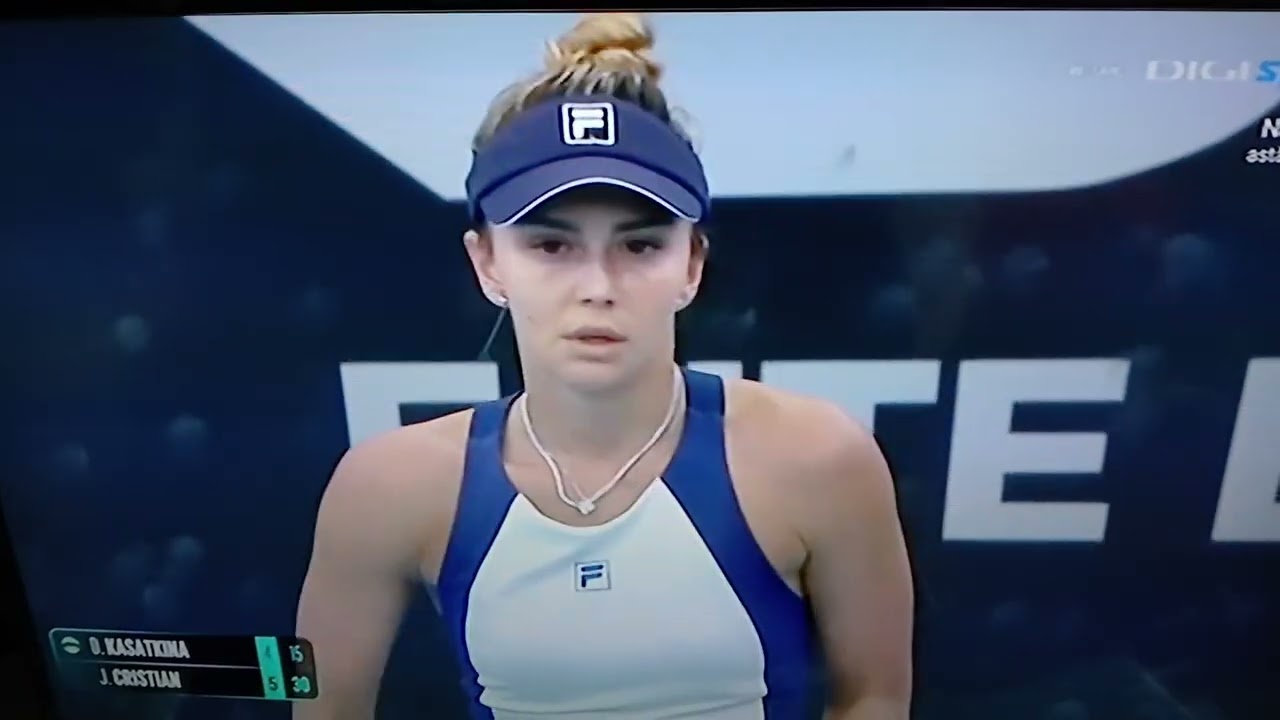 JAQUELINE CRISTIAN vs DARIA KASATKINA, în tur 2 la turneul WTA 500, la ADELAIDE 2026, la digisport  