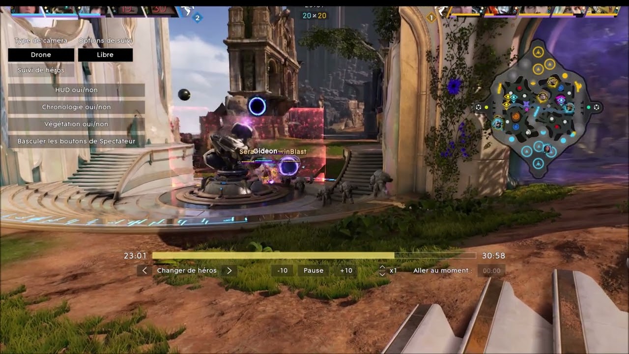 Predecessor highlight - Gideon - Triple kill under tower