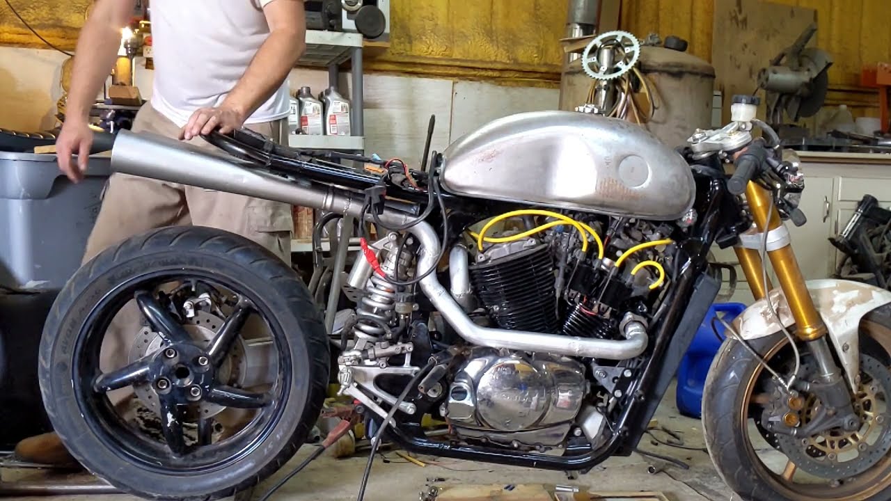 2006 Honda VT750 Shadow Spirit Cafe Build