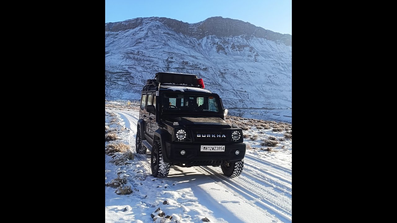 Force Gurkha BS6.2 | 5 Door | Kaza | Cold Start at -21°C | Winter Spiti | First Snowfall