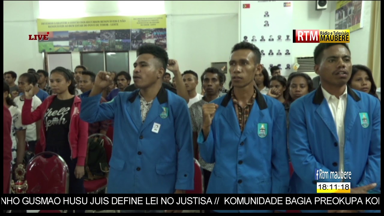 DIA 11 /09/2019 KONKURSU PUBLIKU ENTRE UNIVERSITARIU  UNTL ,UNDIL ,DIT , NO UNITAL IHA SALAUN CCF