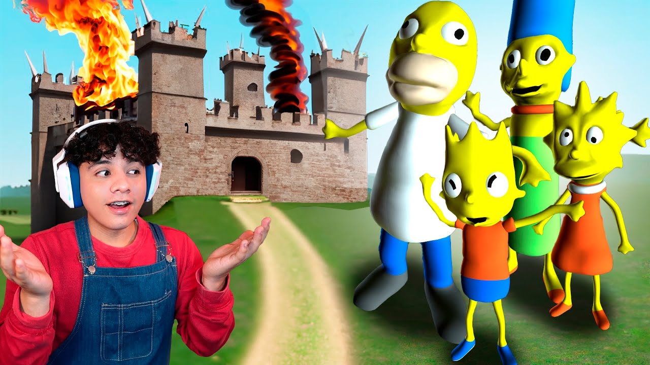 ¿Pueden los SIMPSONS.EXE entrar en mi FORTALEZA?!