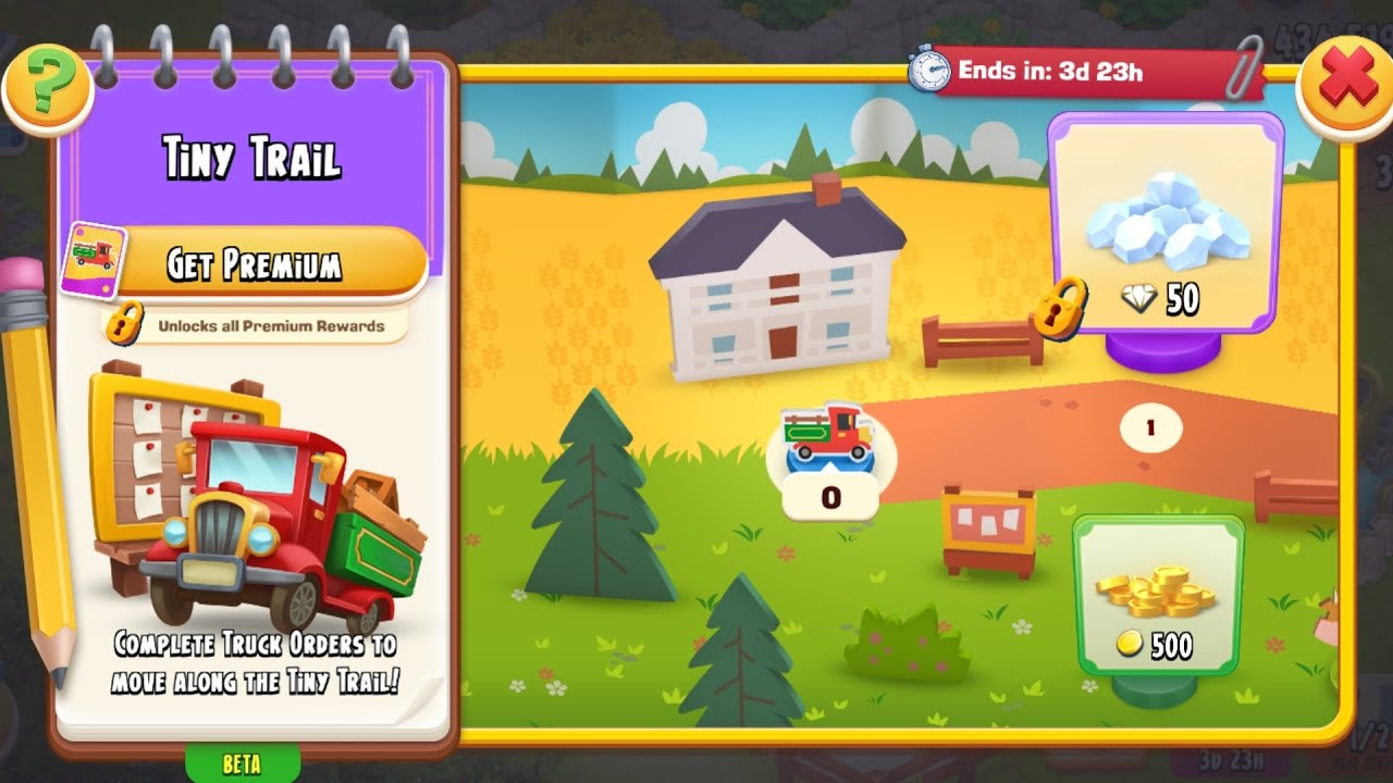 Hay day New Event Tiny Trail Level 70@hayday @the_flash08 