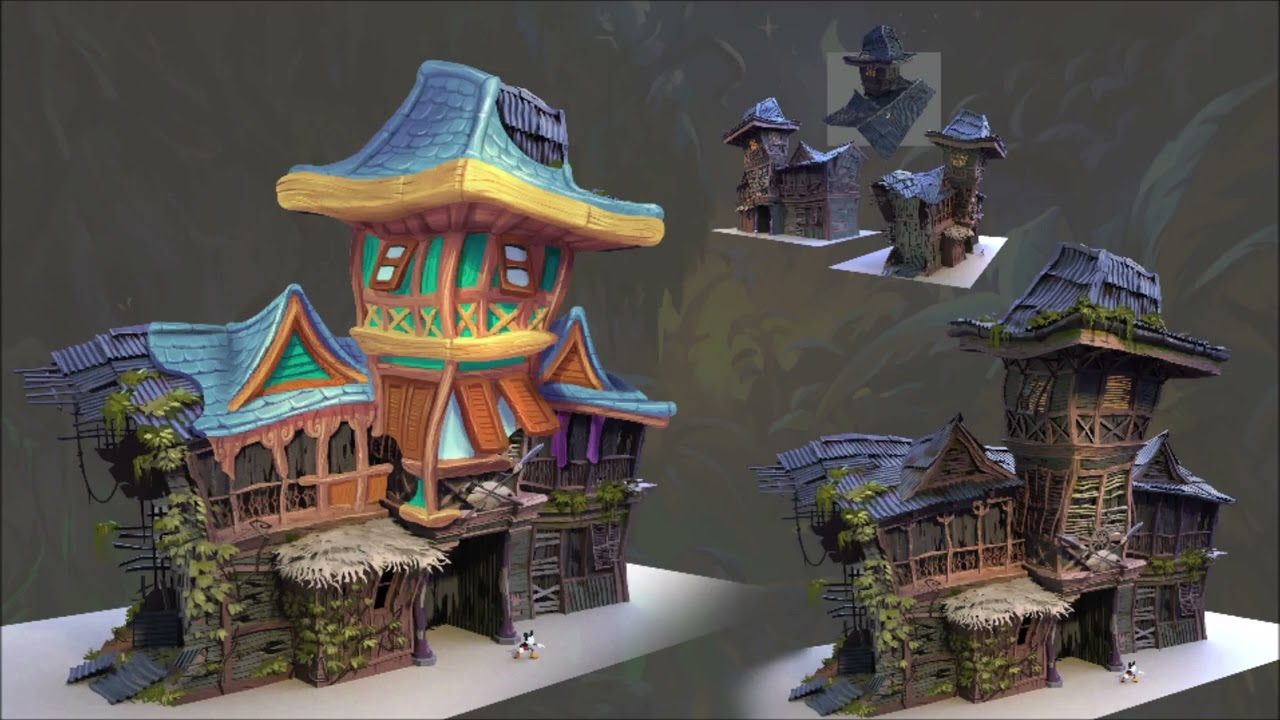 Epic Mickey Rebrushed Concept Arts (WARNING SPOILERS)