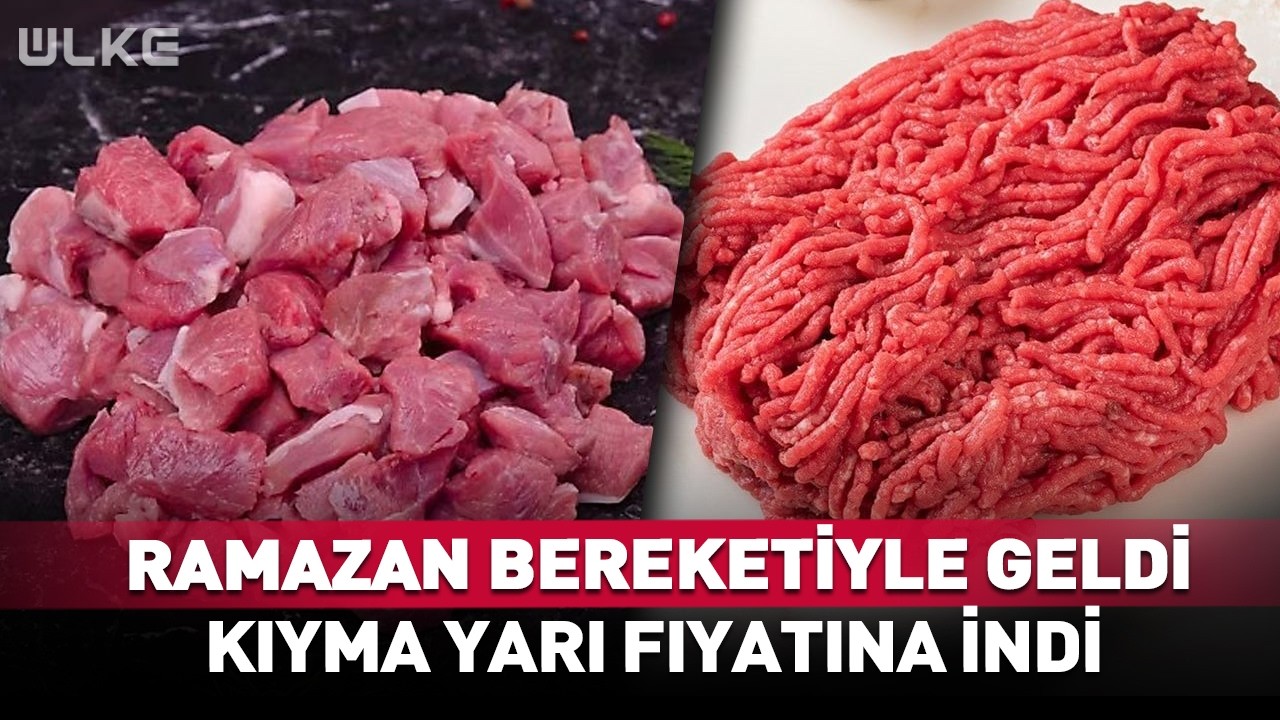 Ramazan Bereketiyle Geldi Kıyma Yarı Fiyatına İndi! #haber