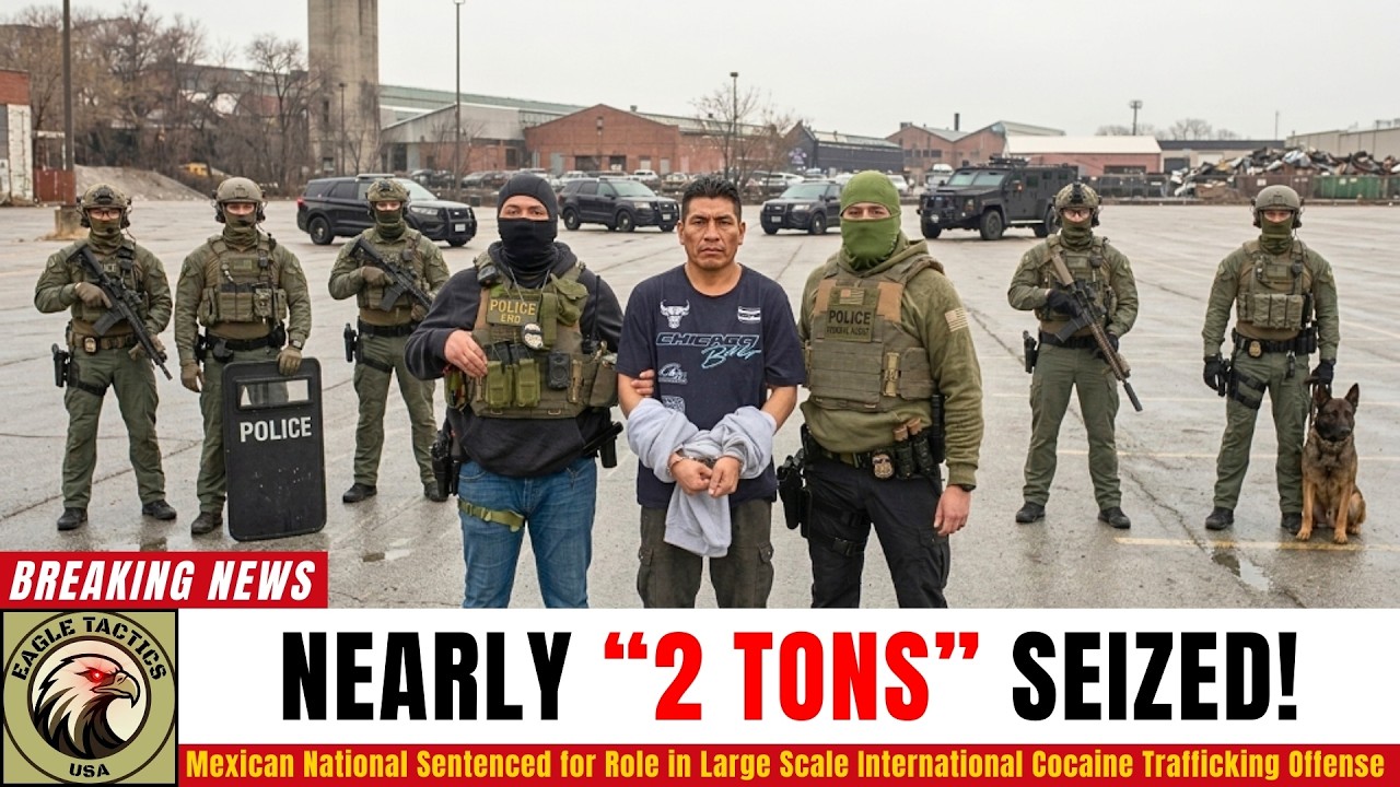 10 Years in Prison! The DEA Takedown of the Ruthless Enforcer Behind a 1,900 KG Cocaine Empire