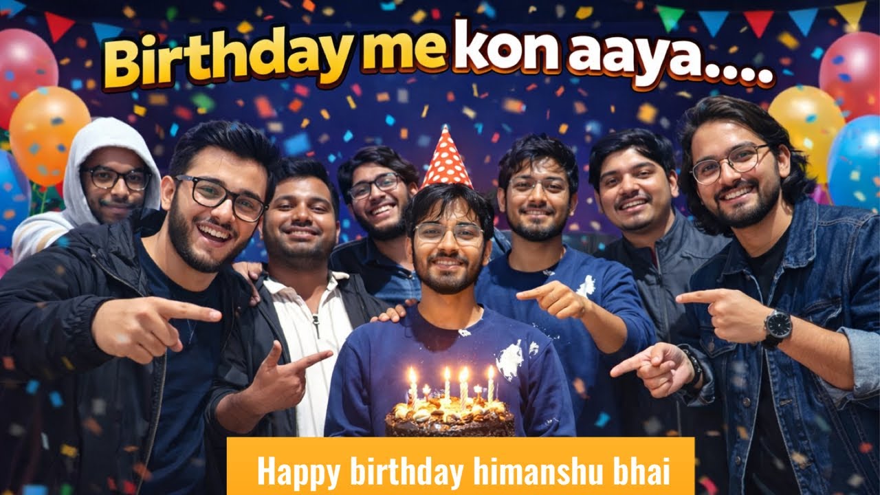 Bhai Ka Birthday Celebration | Pure Dost Gang 😎🎂
