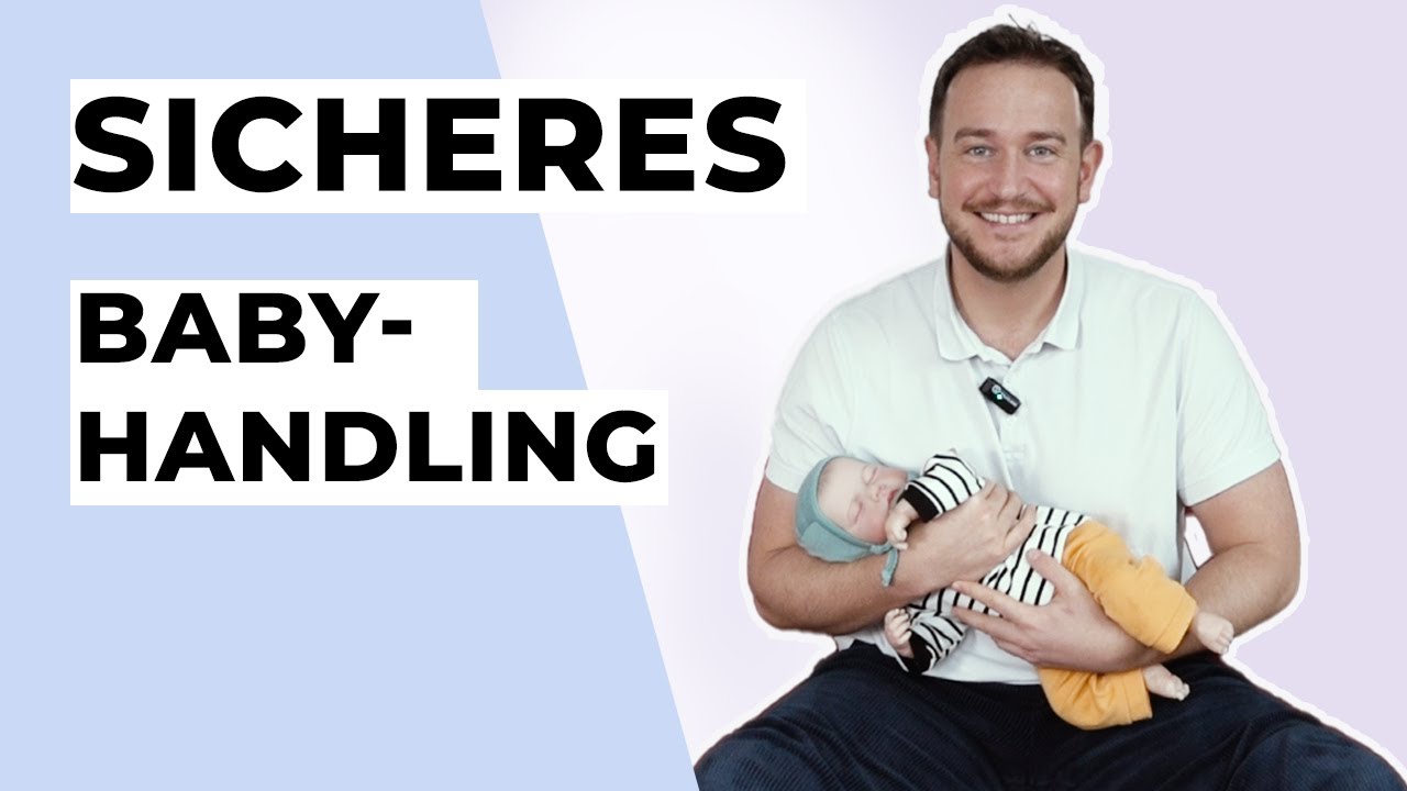 Babys richtig hochnehmen und hinlegen I Handling von Säuglingen