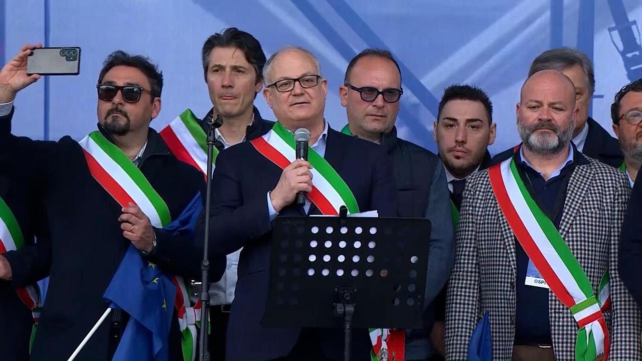 Una piazza per l'Europa, Gualtieri: 