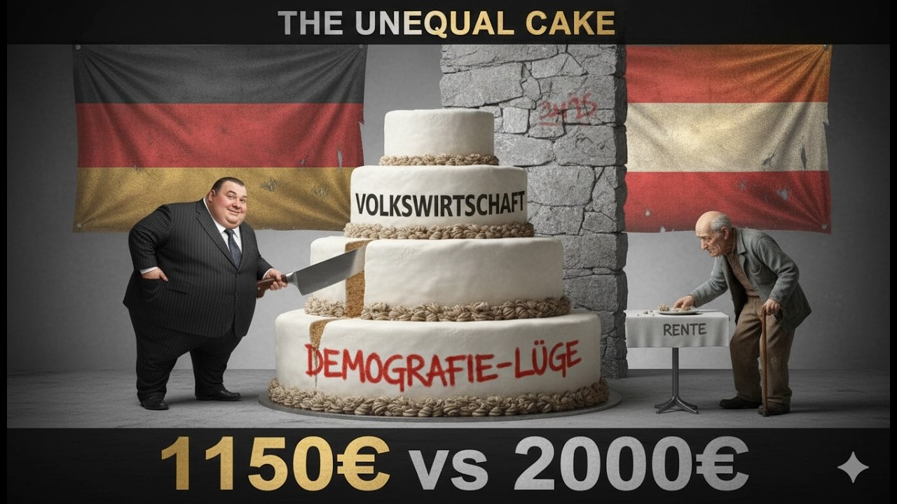 👴 DIE DEMOGRAFIE-LÜGE: Ein Verteilungsproblem, kein Alters-Problem 🛑