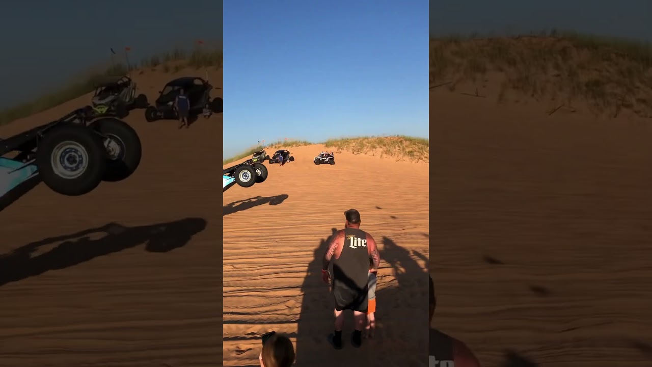 Taking a ride at little Sahara 3