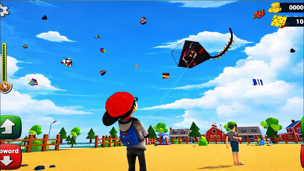 Kite Flying Combat - Patang Wala Game Video - Android Gameplay 
