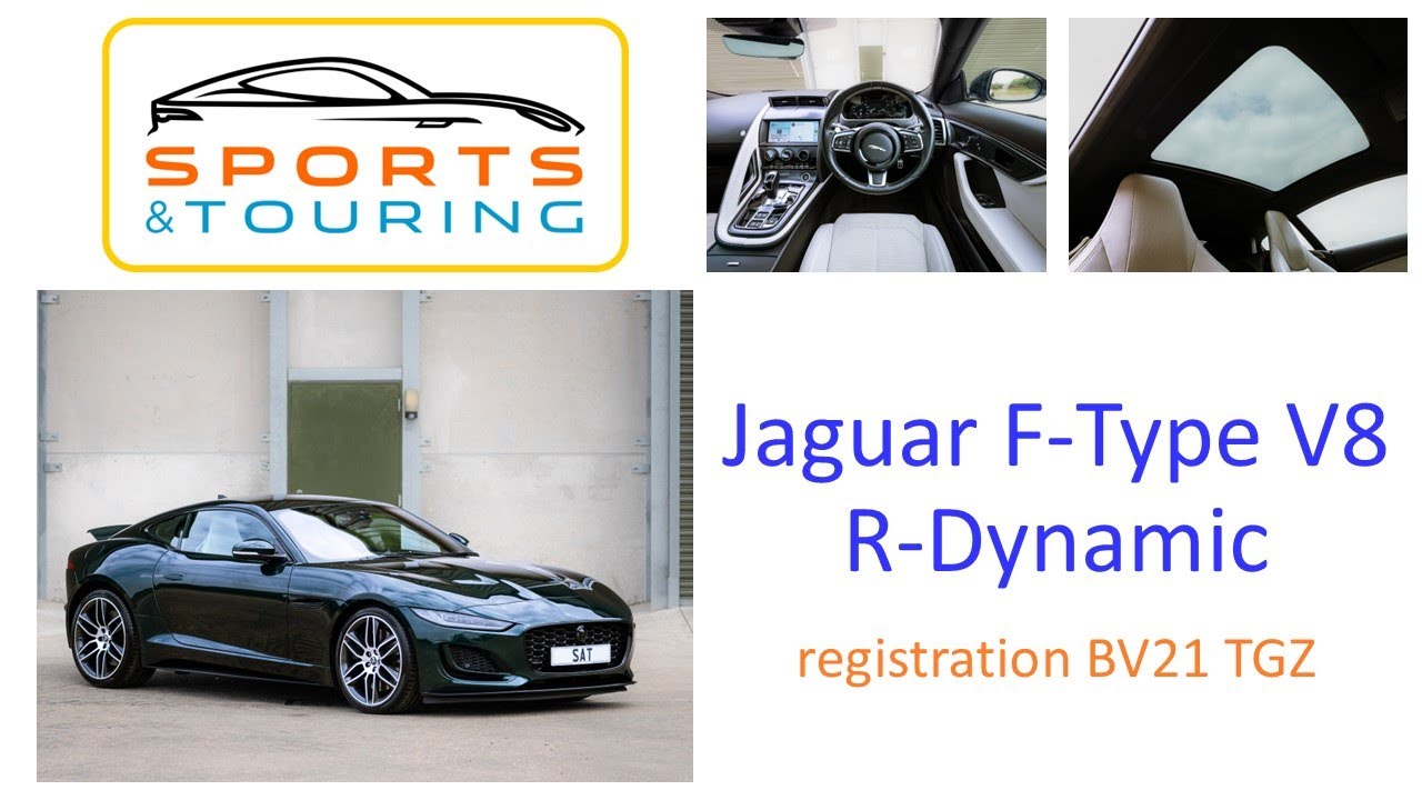Jaguar F Type V8 R Dynamic BV21 TGZ
