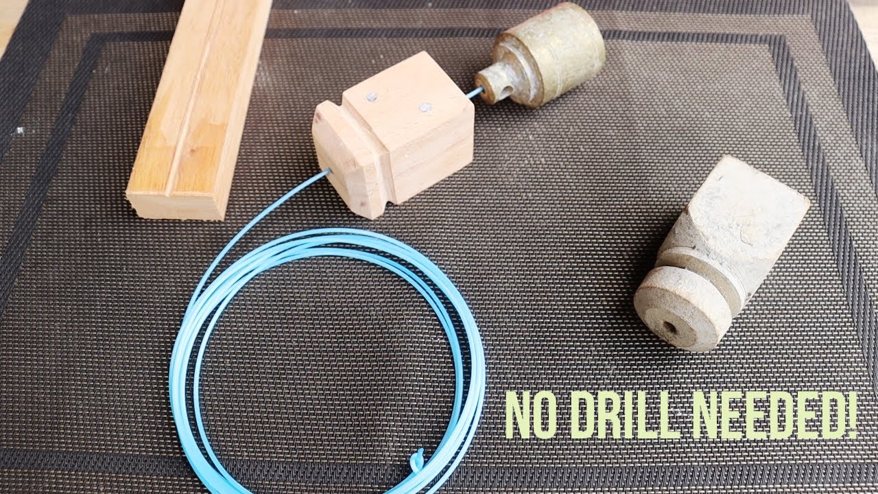 Quick & Easy Guide to Crafting a Wood Plumb Bob Without a Drill!