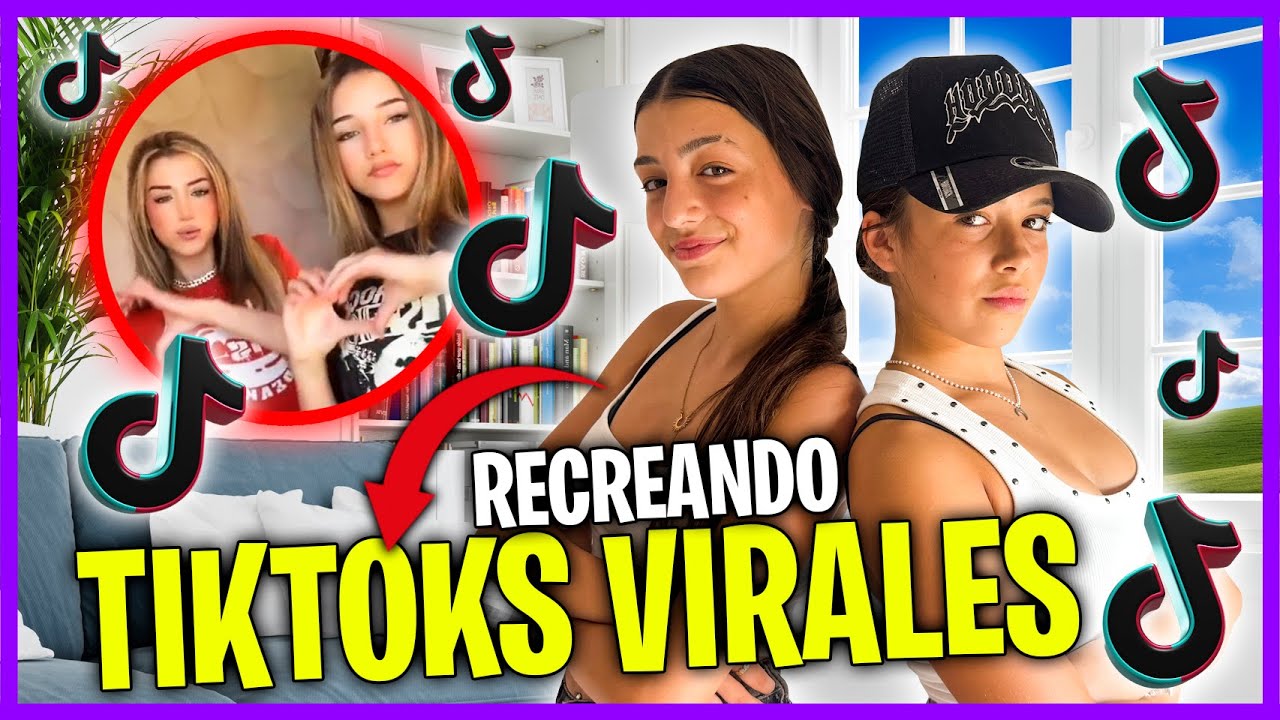RECREANDO TIK TOKS VIRALES EN PAREJA *VALERIA R, HUGO23, LOLA LOLITA...