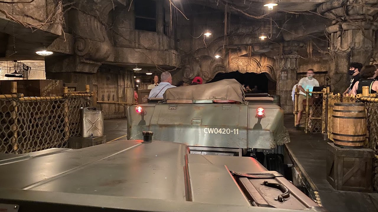 Indiana Jones Adventure Temple of the Forbidden Eye Full Complete Experience at Disneyland