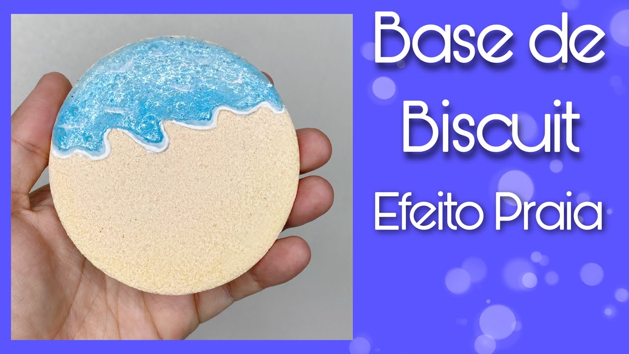 Aula | Base com efeito Praia | Base de Biscuit