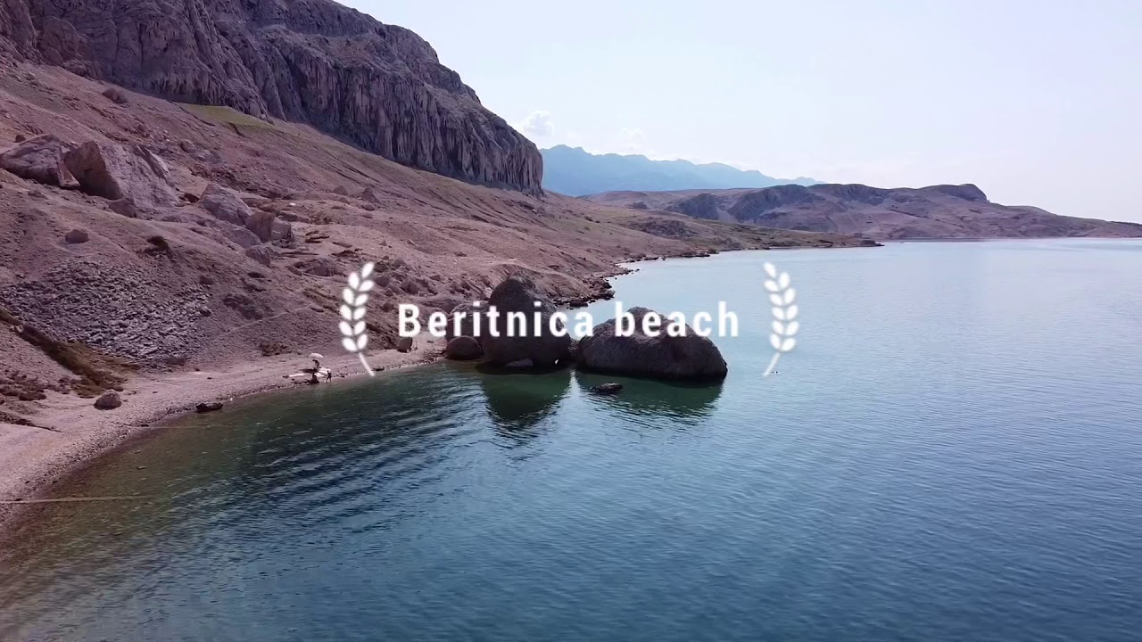 Beritnica beach, Pag 2020, Croatia