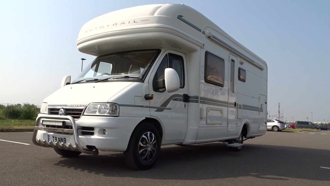 2005 FIAT DUCATO 2.8 AUTOTRAIL CHEYENNE 696 SE MOTORHOME 4 BERTH TOW BAR LOOK