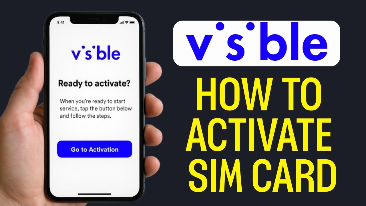 How To Activate Visible Sim Card (2026) STEP BY STEP
