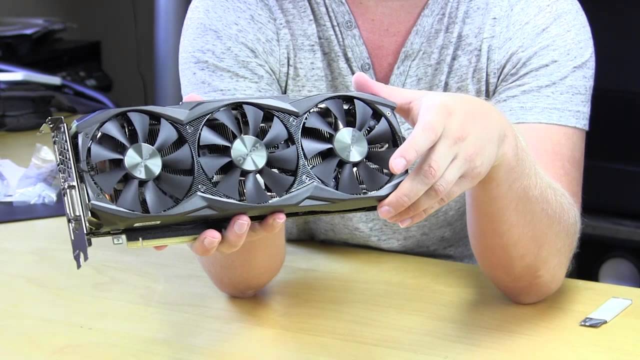 ZOTAC GeForce GTX 980 Ti AMP! Graphics Card Unboxing & Overview