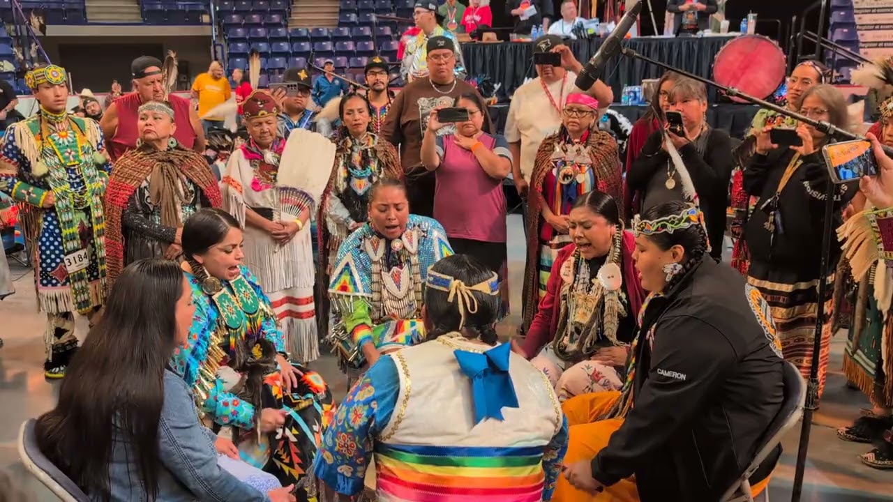 Eagle Valley @ Stalew pow wow 2025 (Fawn Wood All women's contest)