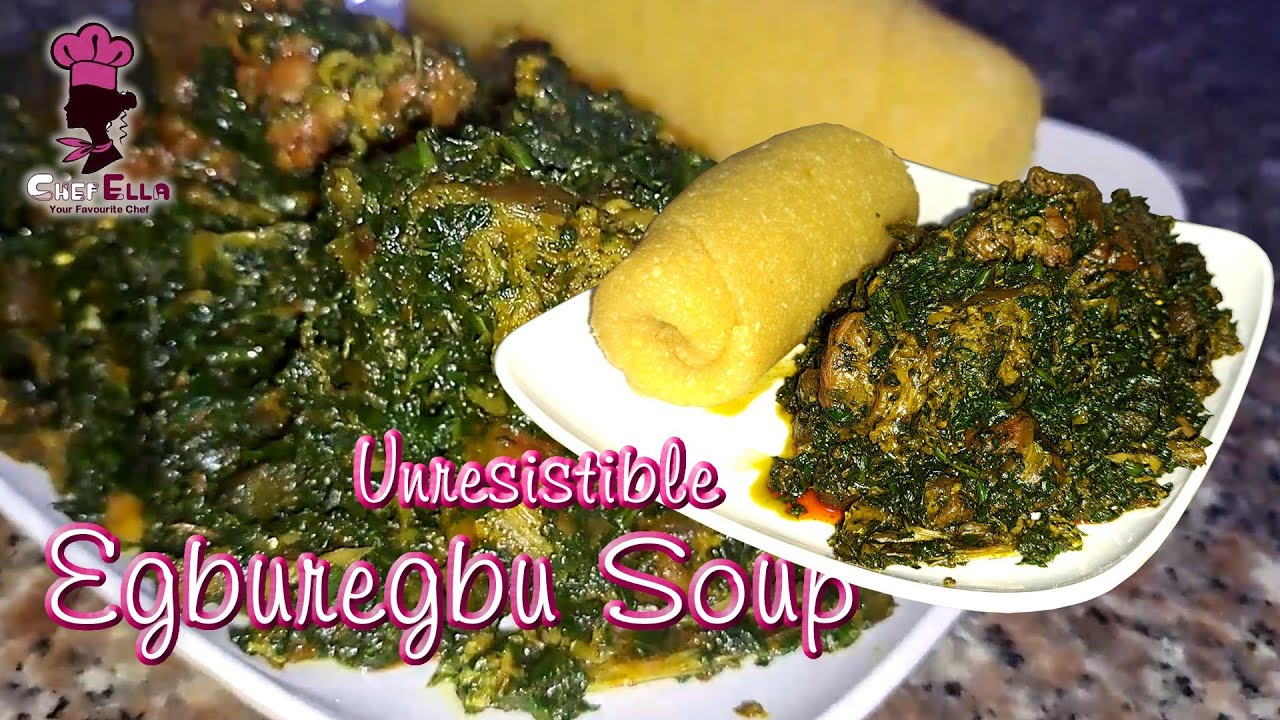 Vegetable Soup With Ugu | Egburegbu Soup | Igbo Vegetable Soup
