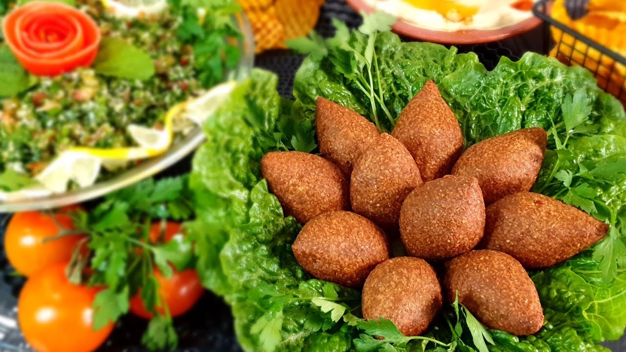 Libanesische Kibbeh Rezept / Kibbe Kubba Kubbah Ramadan Rezepte كبة