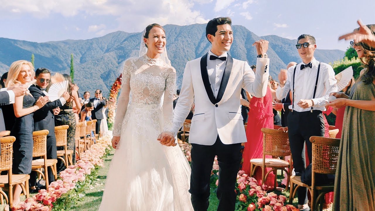 Villa Balbiano Wedding in Lake Como, Italy.